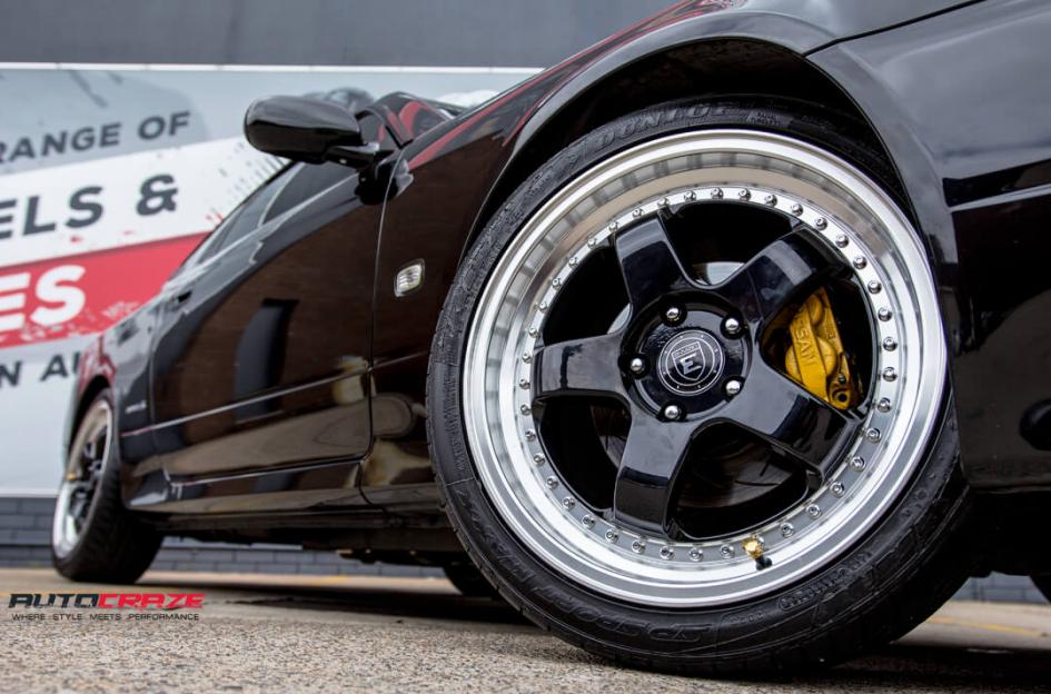 NISSAN00SX S15 RS1 BLACK MACHINED LIP
